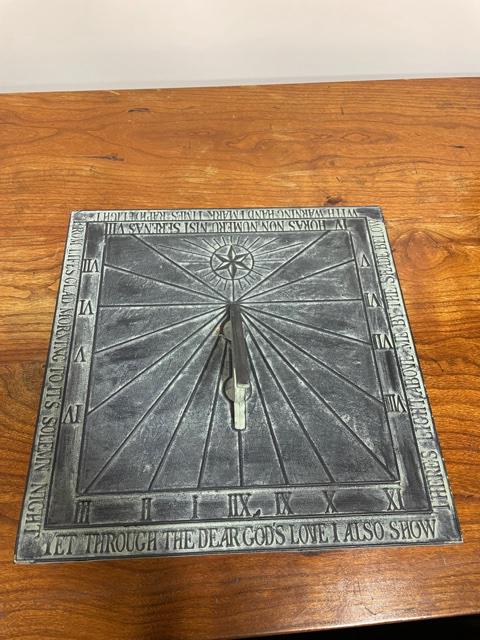 New Sundial and wrought iron bird bath (1 of 6)