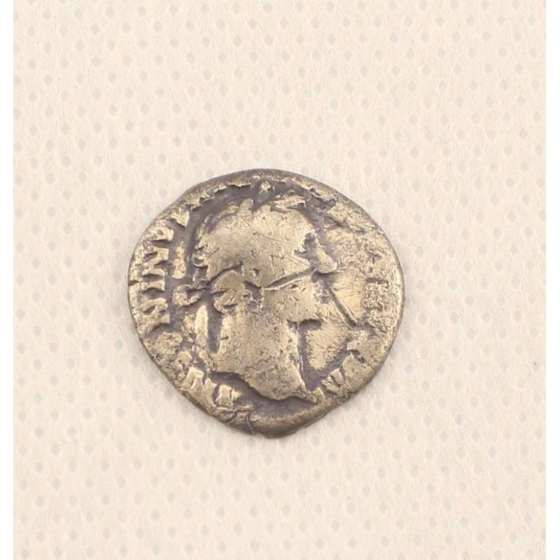 Coin denarius of ancient Rome Antoninus Pius silver (1 of 7)