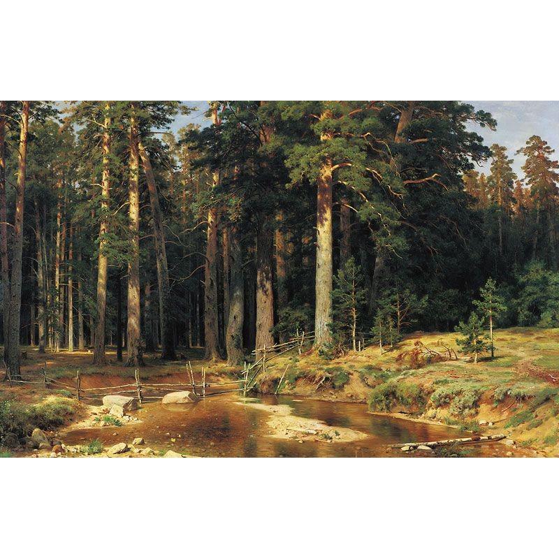 IVAN SHISHKIN "The Pine Grove" painting canvas not oil printed on canvas (1 of 3)