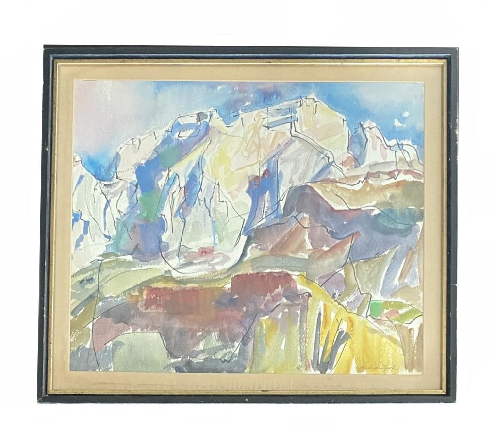 William Zorach (1887 - 1966) " Yosemite " (1 of 3)