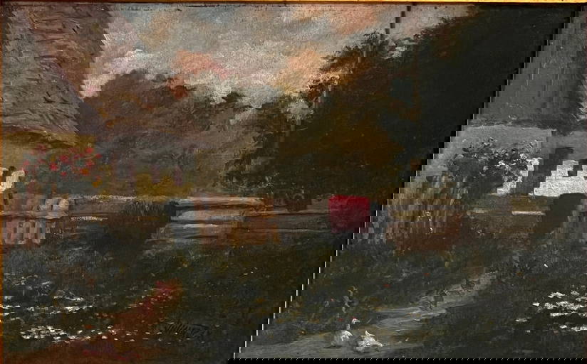 Julian Walbridge Rix (1850 1903) American