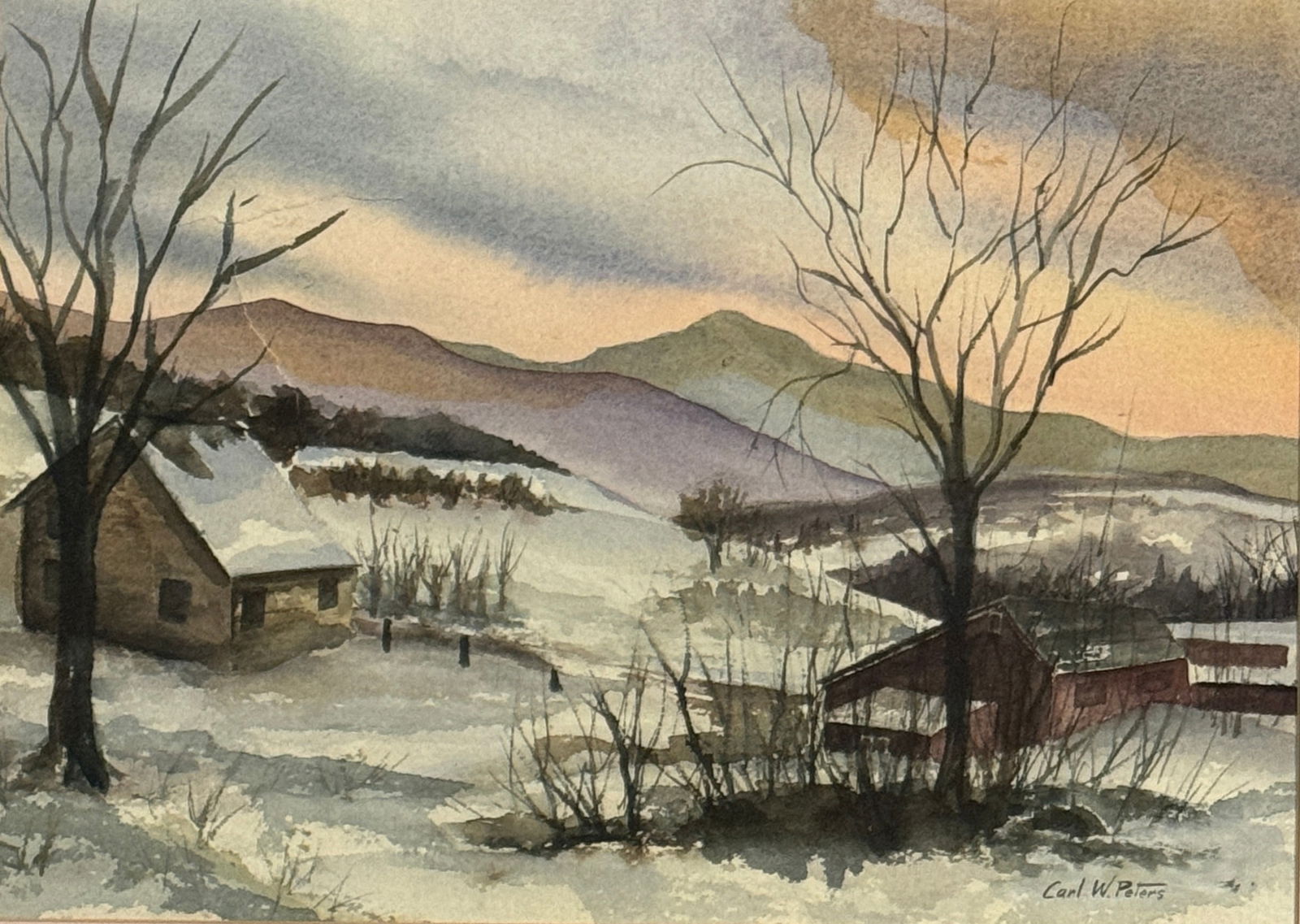 Carl William Peters (1897 - 1980) American (1 of 3)