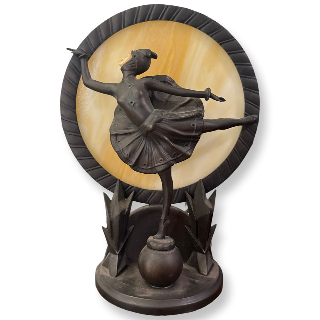 JB Hirsch Vintage Ballerina Deco Lamp (1 of 2)