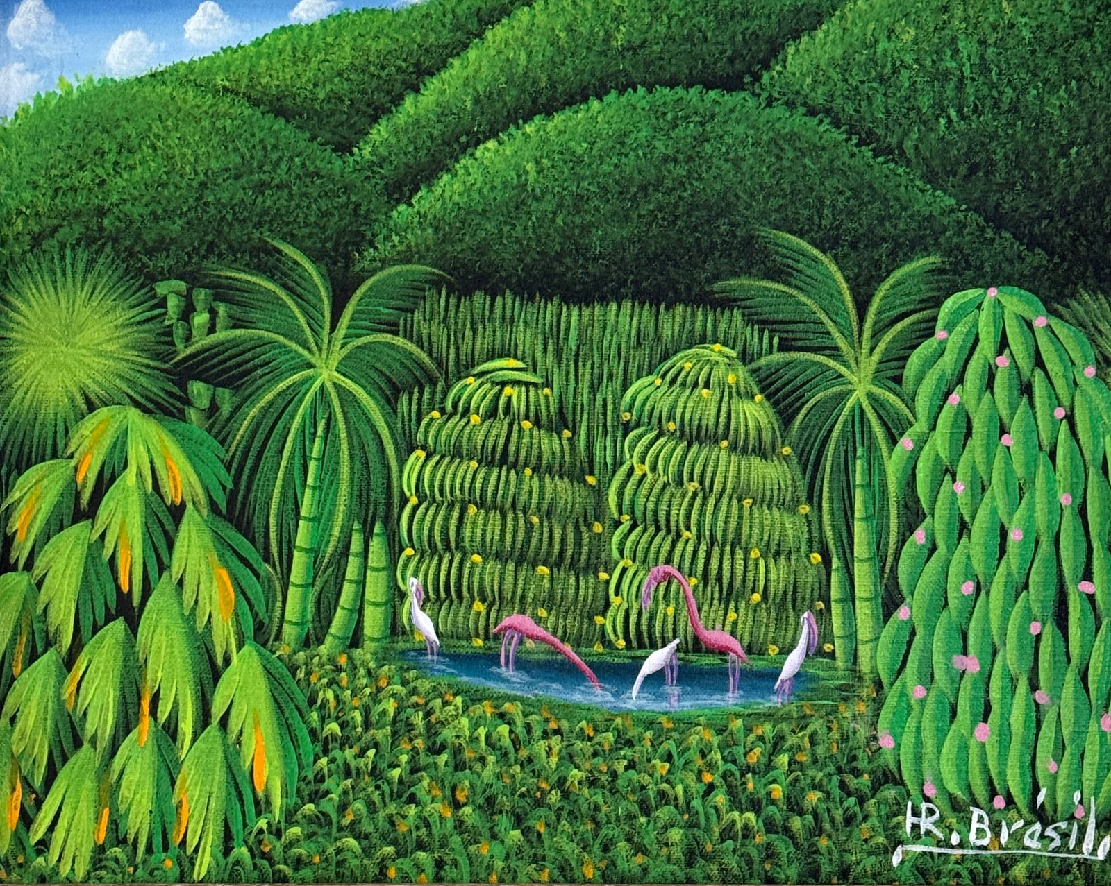 Henri Robert Bresil (1952 - 1999) Haitian (1 of 3)