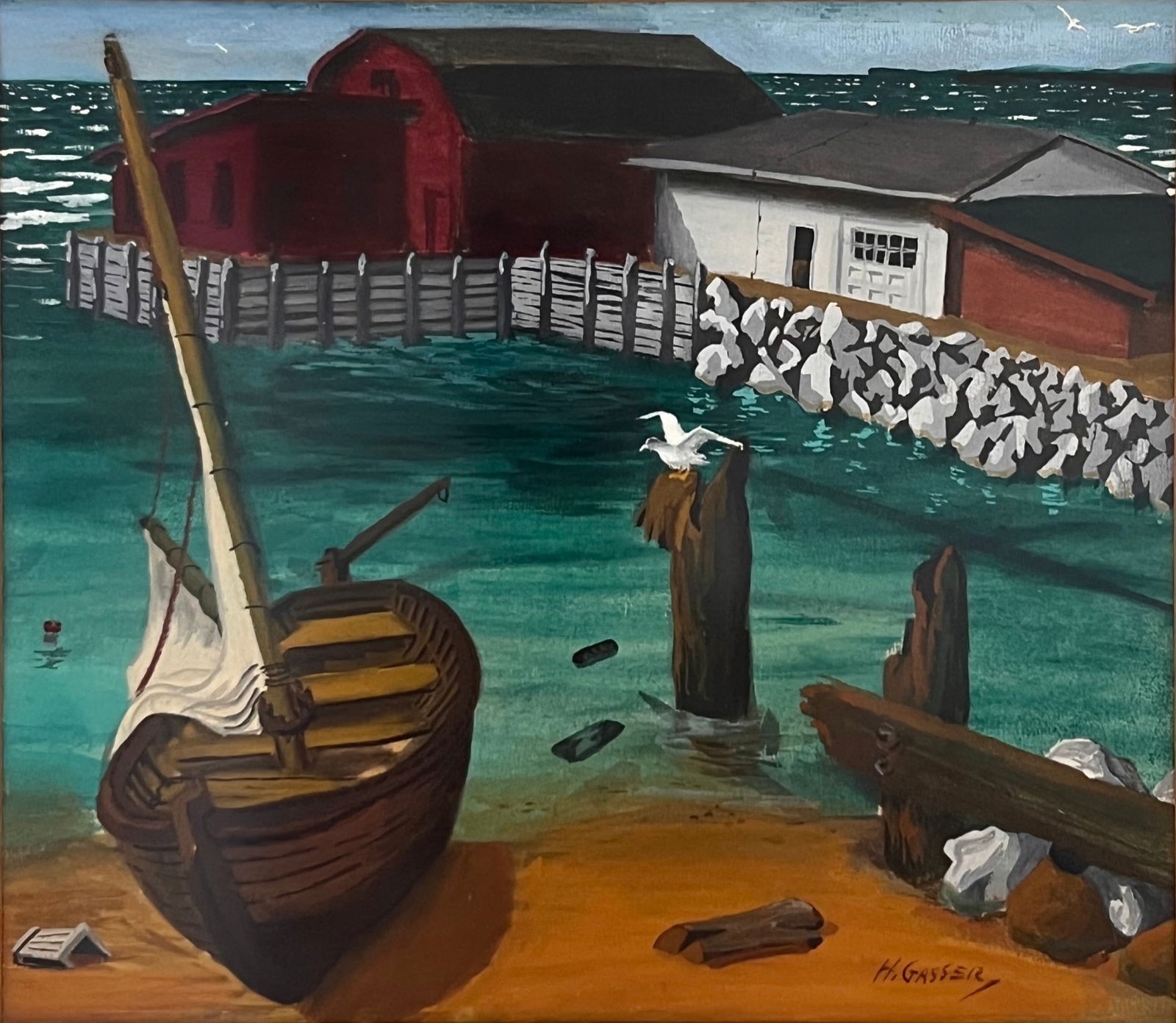 Henry Martin Gasser (1909 - 1981) American (1 of 3)