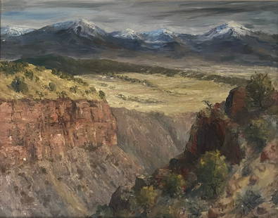 Horace Brown (1876 - 1949) American: Horace Brown (1876 - 1949) Oil on canvas, signed lower right Horace Brown, measures 23 x 29 and 30 x 36 inches w/frame.
