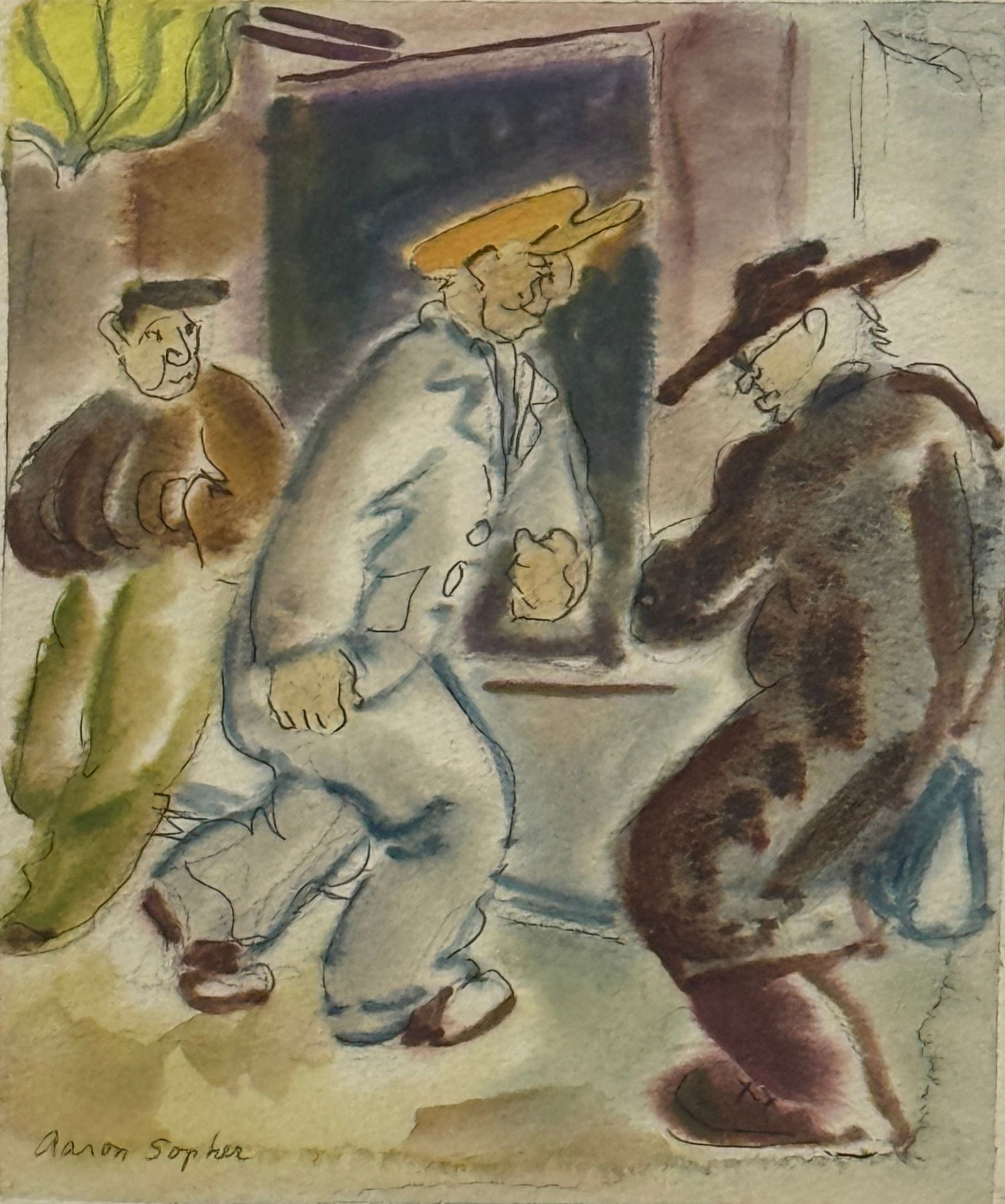 Aaron Sopher (1905 - 1972) American (1 of 3)