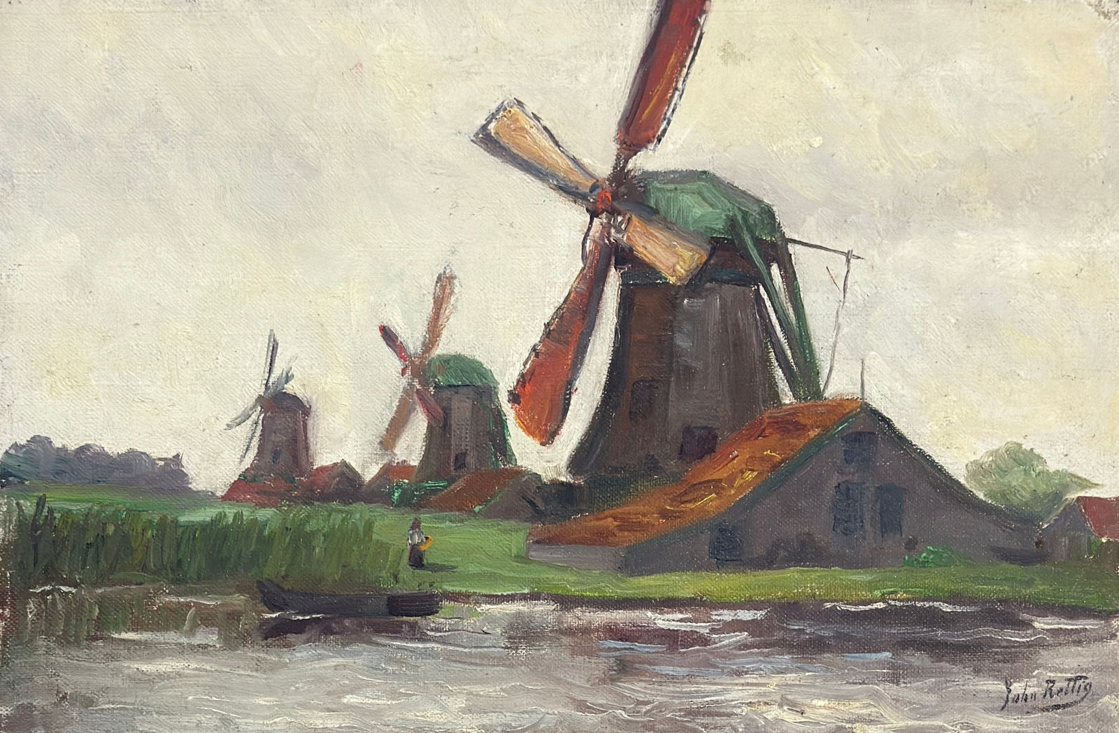 John Rettig (1855 - 1932) American/Netherlands (1 of 4)