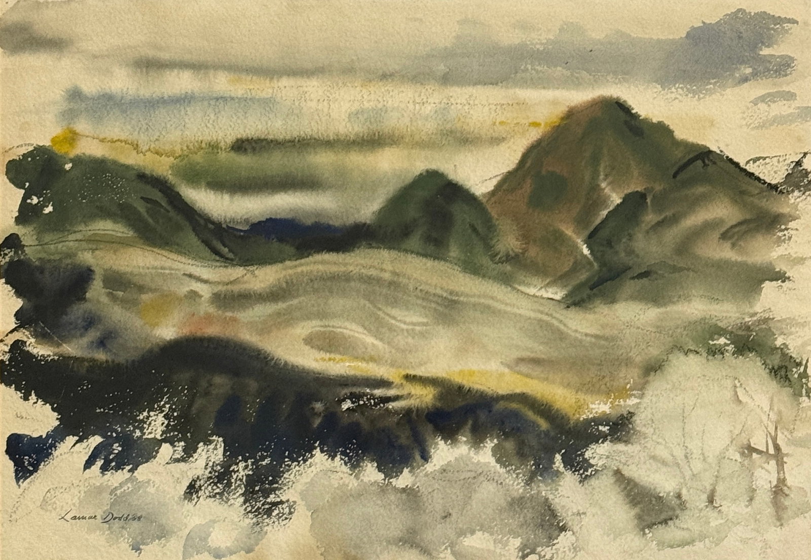 Lamar William Dodd (1909 - 1996) Americab (1 of 3)