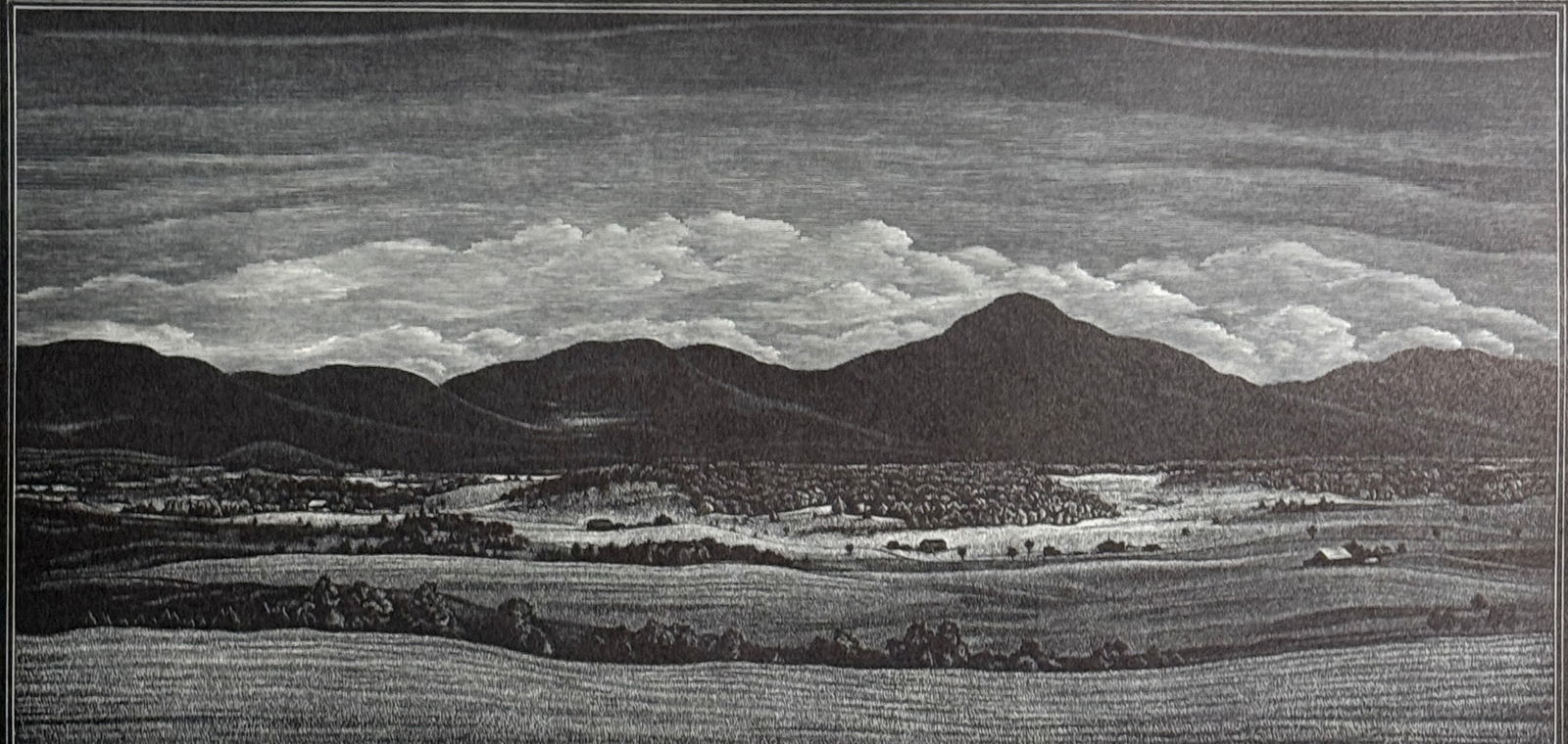 Asa Cheffetz (1897 - 1965) "BORDER COUNTRY" (VERMONT) (1 of 3)