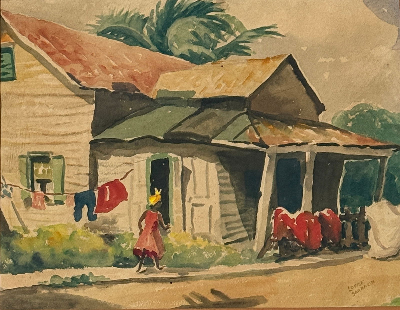 Louise Angelique Sarrazin (1888 - 1967) American (1 of 4)