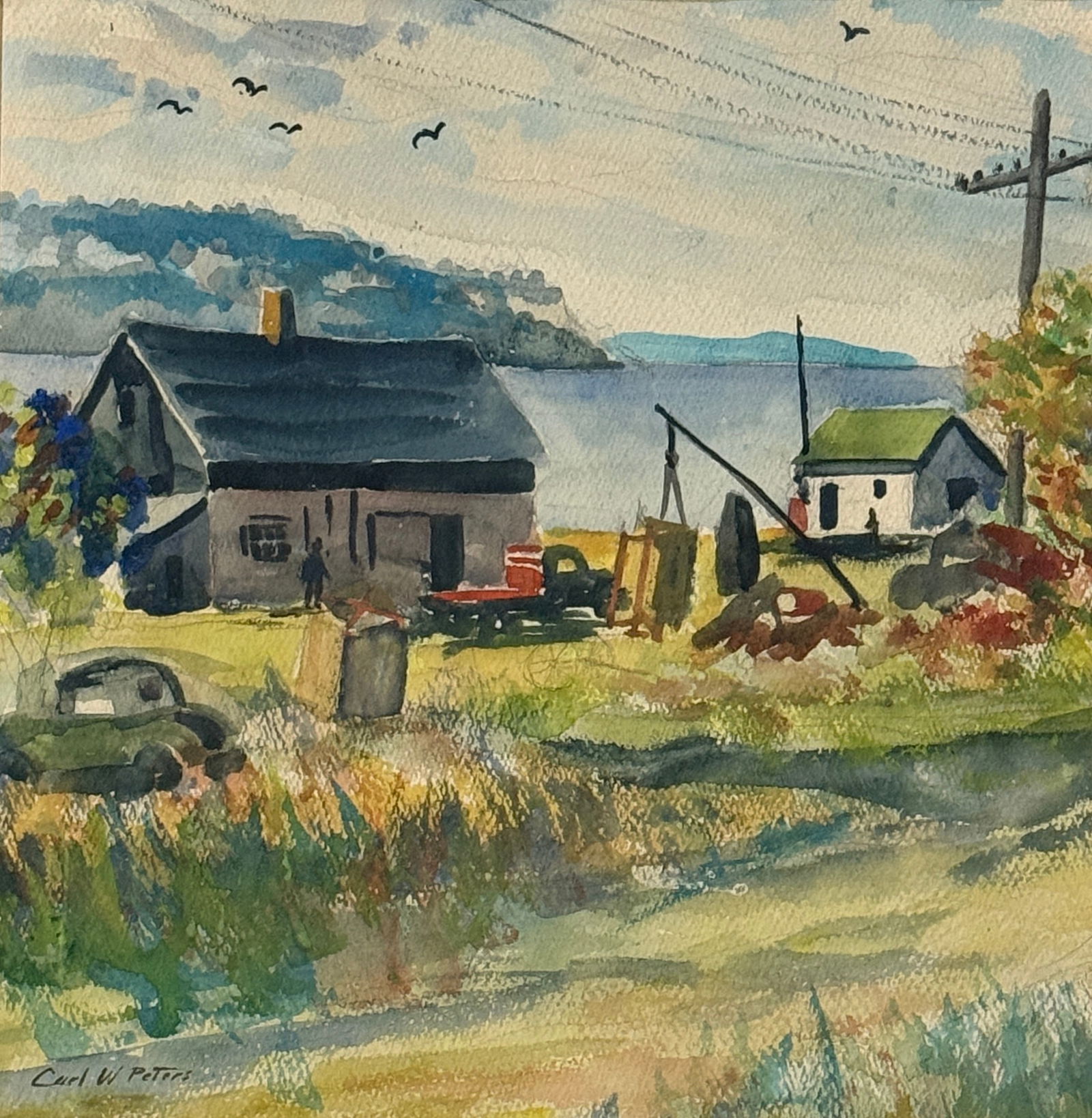 Carl William Peters (1897 - 1980) American (1 of 3)