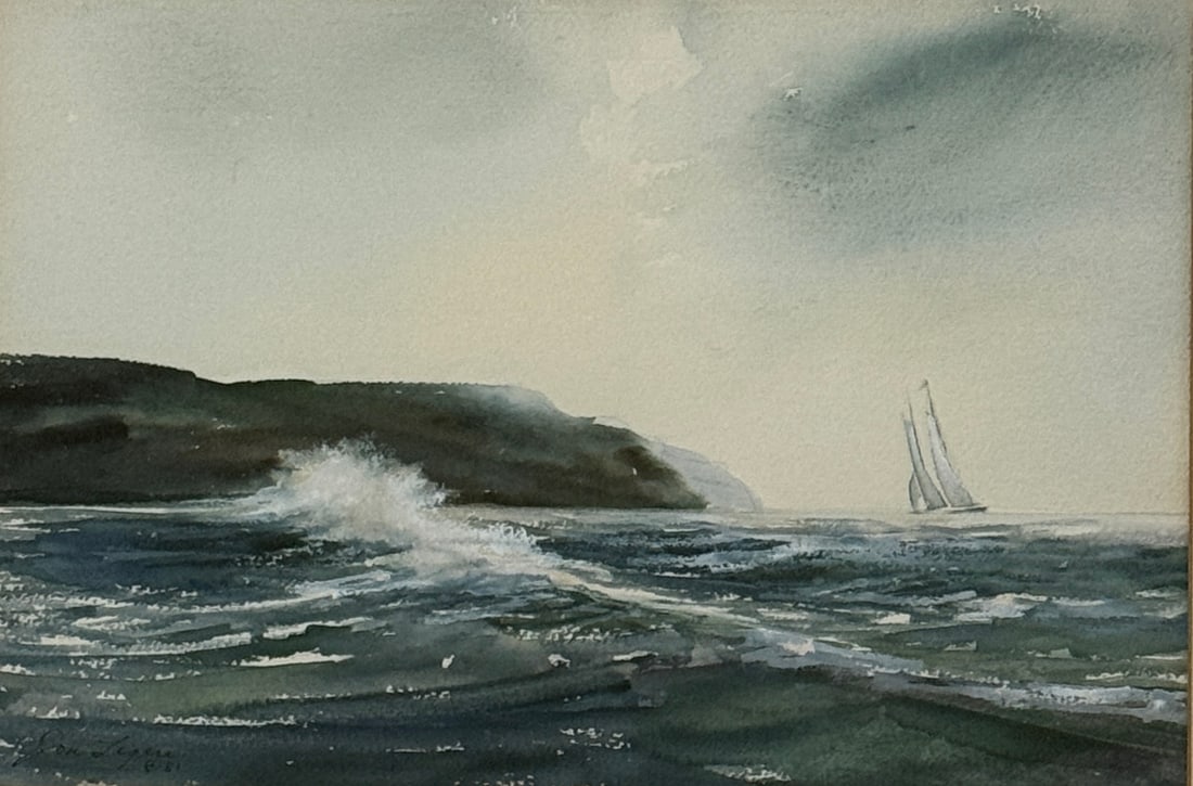 Jon S. Legere (1944 - 1996) American (1 of 3)