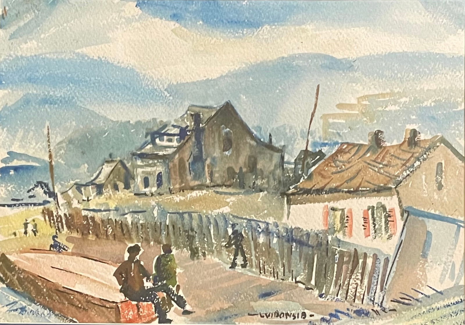 Louis William Bonsib (1892 - 1979) American (1 of 3)