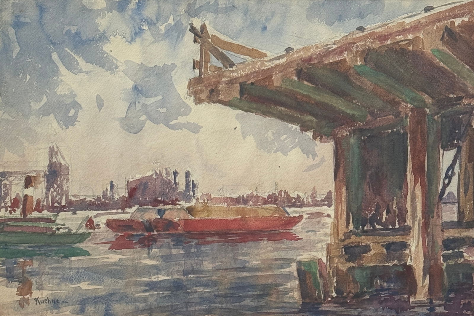 Max Kuehne (1880 - 1968) American (1 of 3)