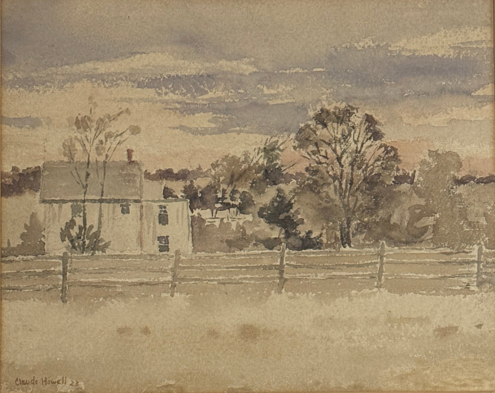 Claude Flynn Howell (1915 - 1997) American (1 of 3)