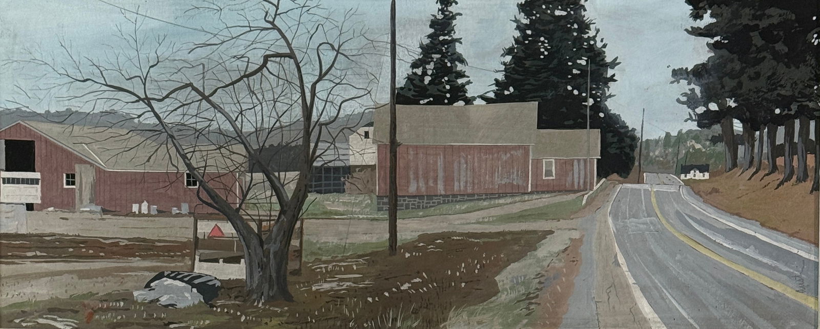 JOHN AUSTIN ( 1918-2000) Country Road (1 of 3)