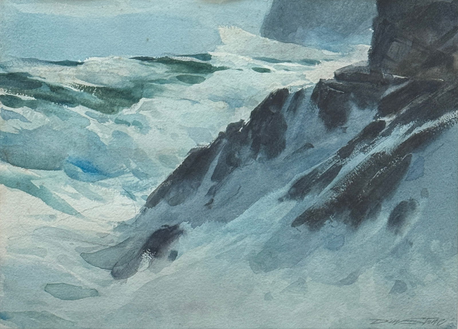 Don Stone (1929 - 2015) "Towards Gull Rock" (1 of 5)