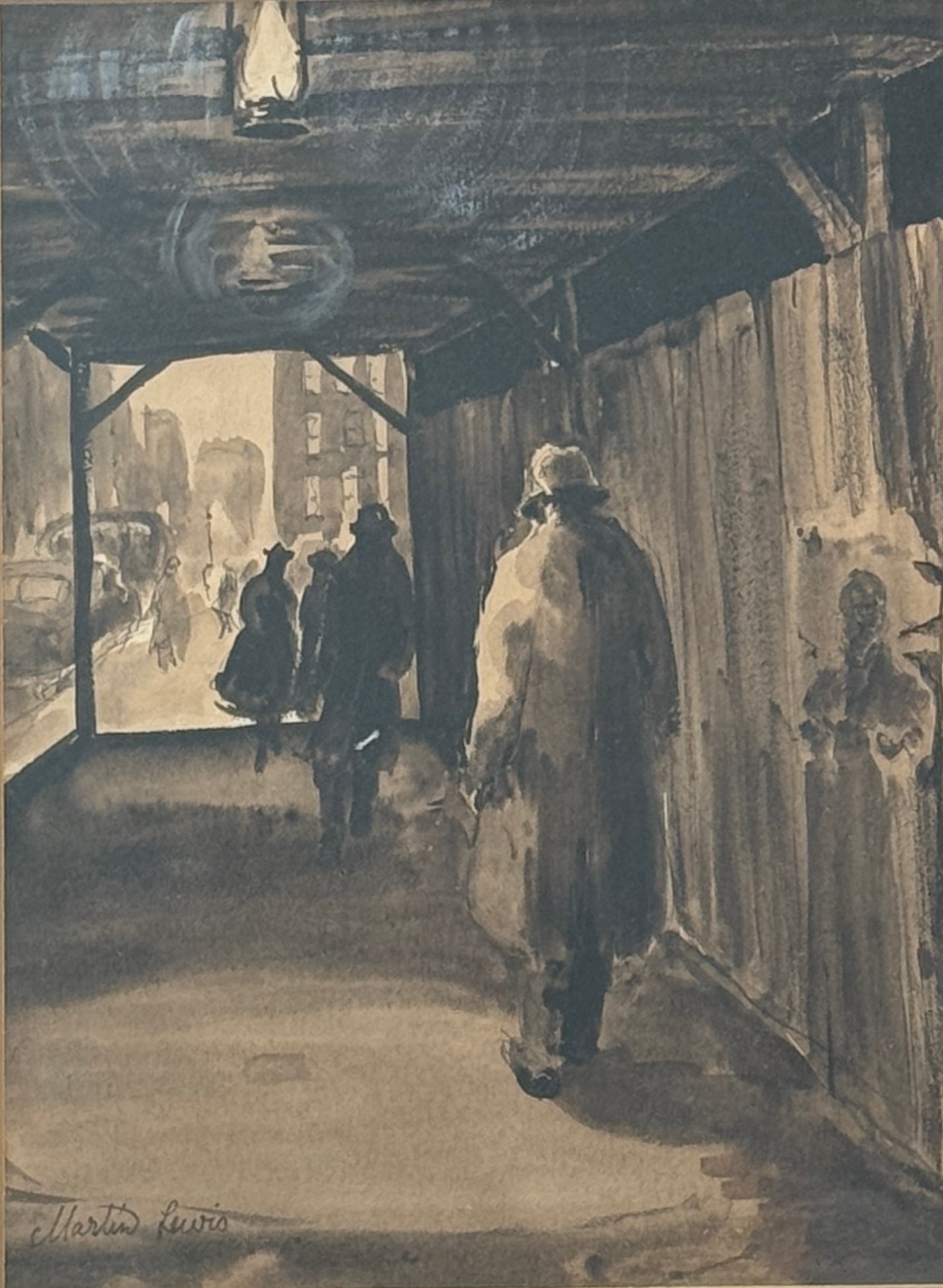 Martin Lewis (1881 - 1962) New York, Connecticut, Maine / Australia (1 of 3)