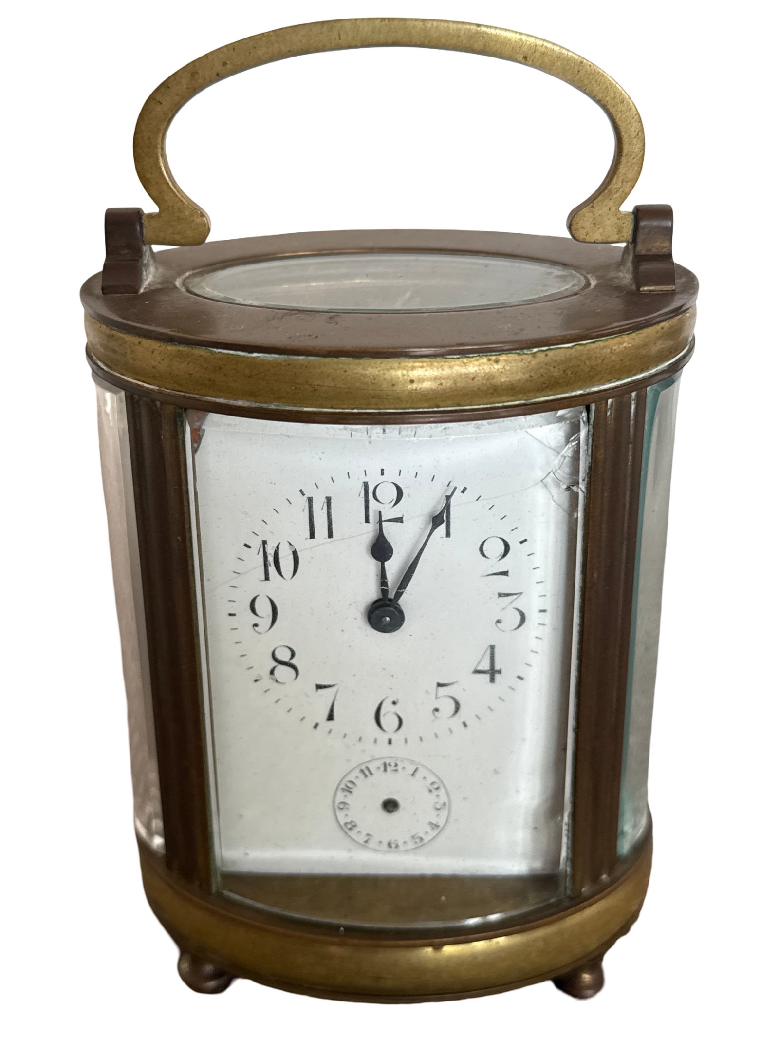 C. H. Hour French Carriage Clock: C. H. Hour French Carriage Clock