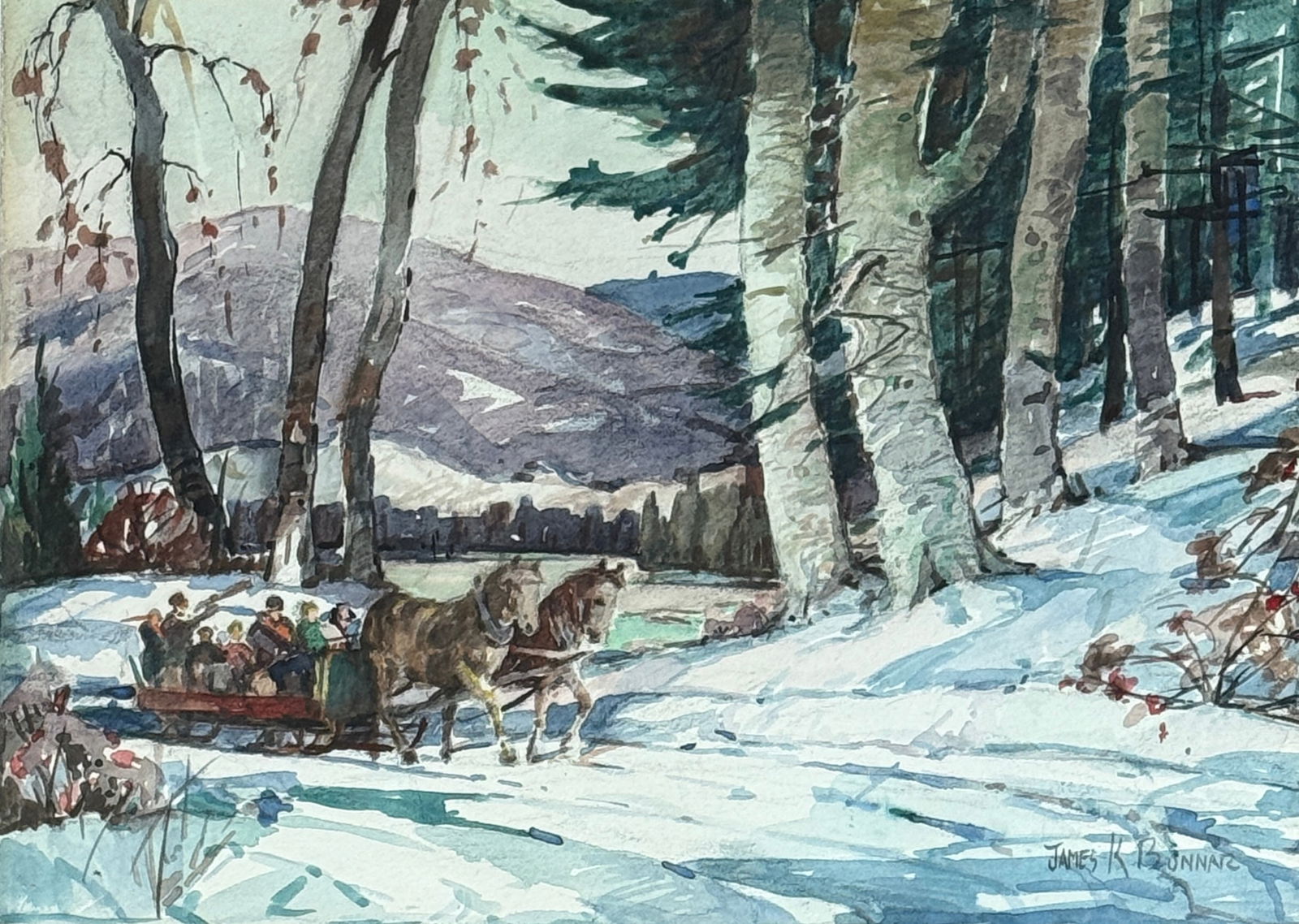 James King Bonnar (1883/85 - 1961) American (1 of 3)