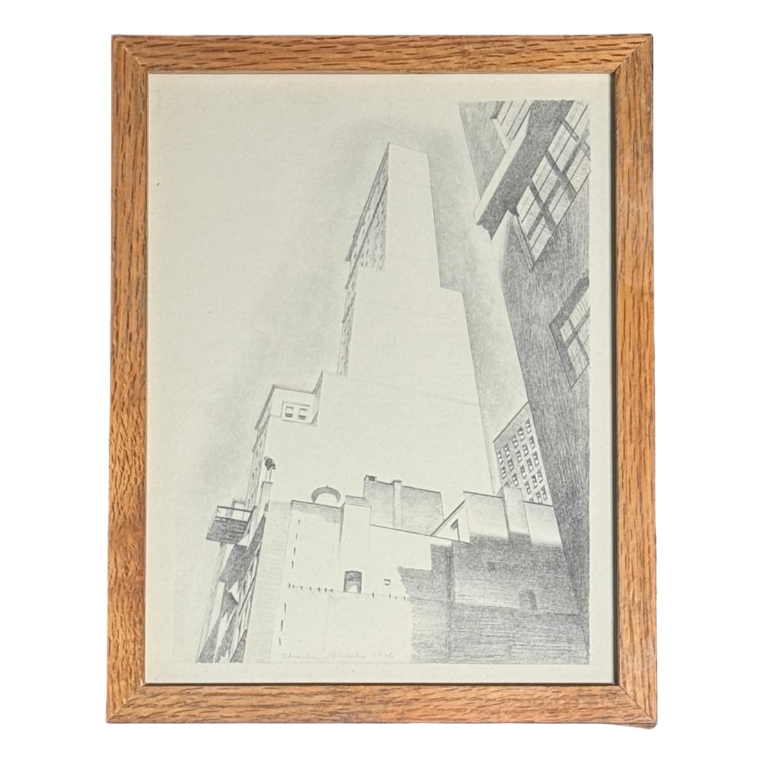 Charles R. Sheeler (1883 - 1965) "Delmonico Building - 2