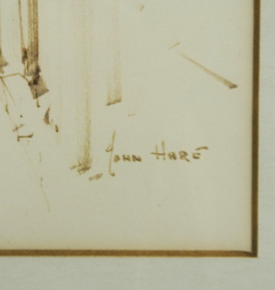 John Cuthbert Hare (1908 - 1978) Street Scene - 4