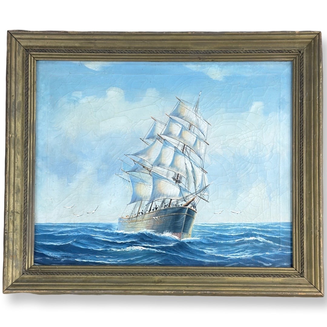 John Terry (1880-1934) Flying Cloud Clipper - 2