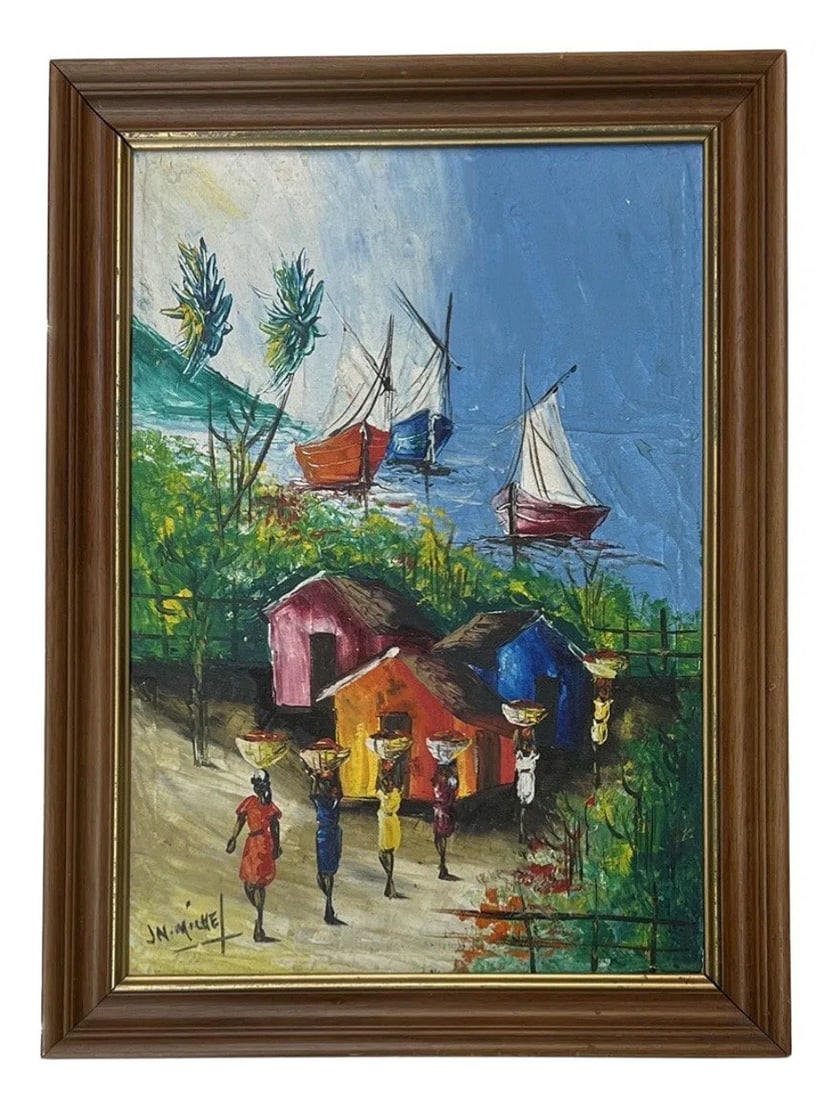 J.N. Michel (Haitian, 20th Century) - 2