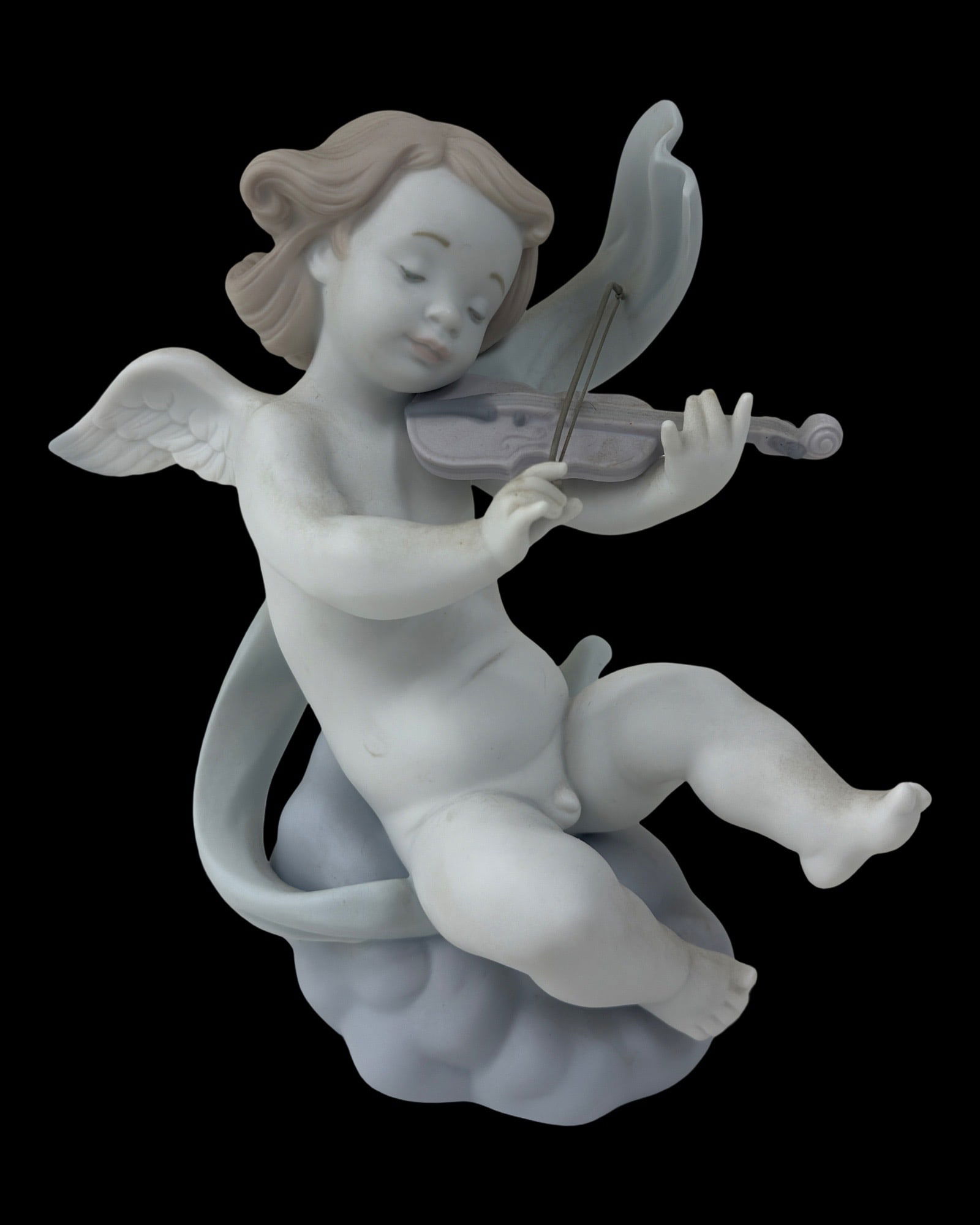 Lladro #1006838 "Angelic Music" Figurine: Lladro #1006838 "Angelic Music" FigurineMeasures 7 x 7 x 30 inches