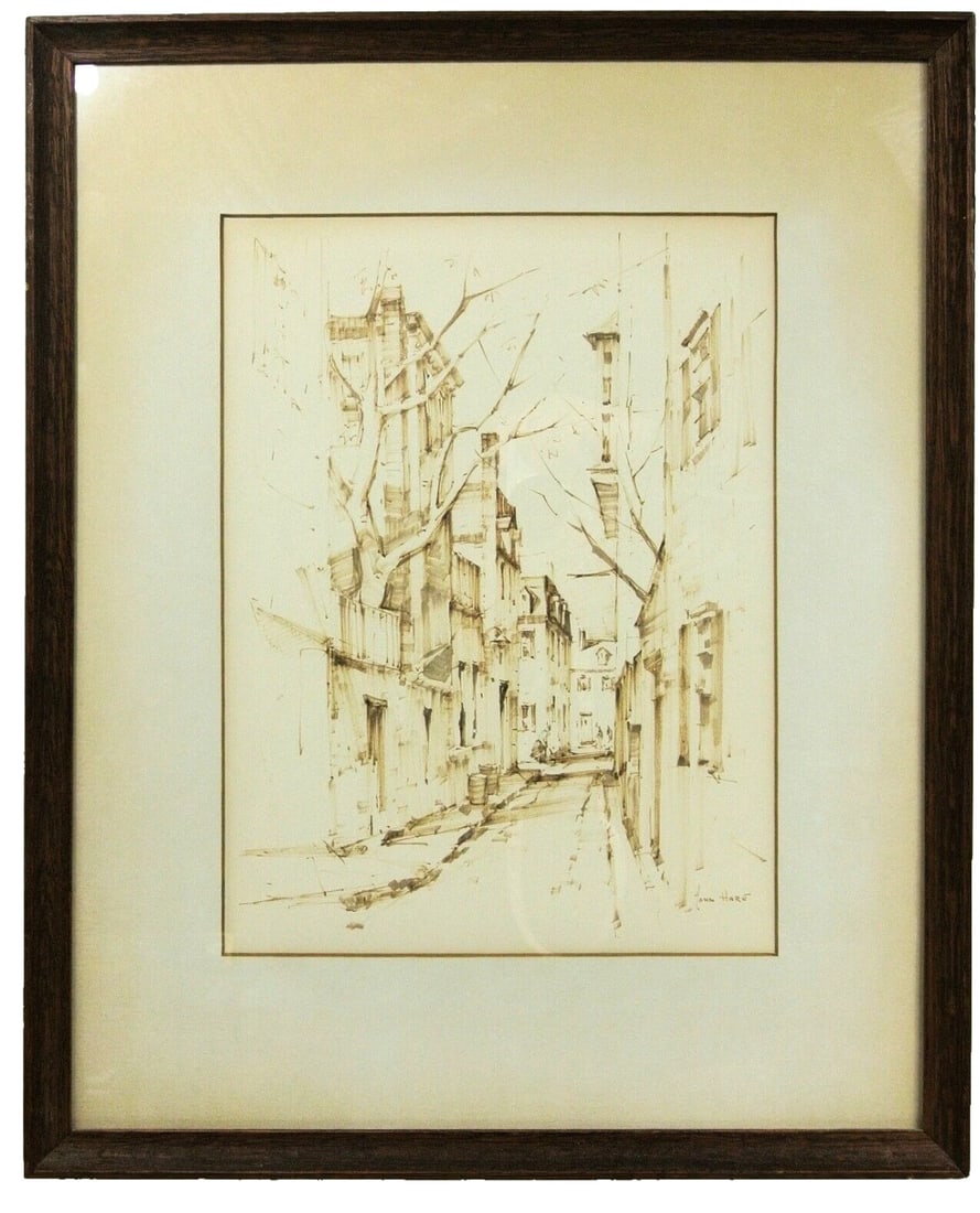 John Cuthbert Hare (1908 - 1978) Street Scene - 2