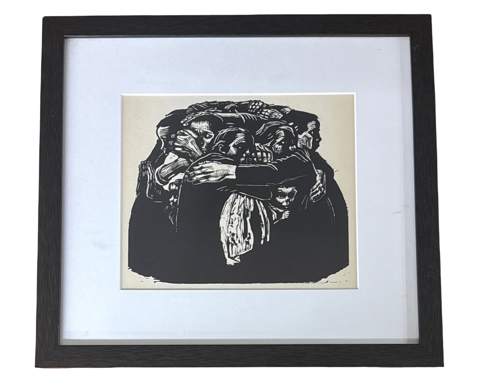Kathe Schmidt Kollwitz (1867 - 1945) Germany: Kathe Schmidt Kollwitz (1867 - 1945) Etching, Signed with Pencil, Measures ( 8.5 x 11 inches ) w/frame ( 13.5 X 17 inches ) Kaethe Kollwitz was born in Koenigsberg, East Prussia in 1867. The family