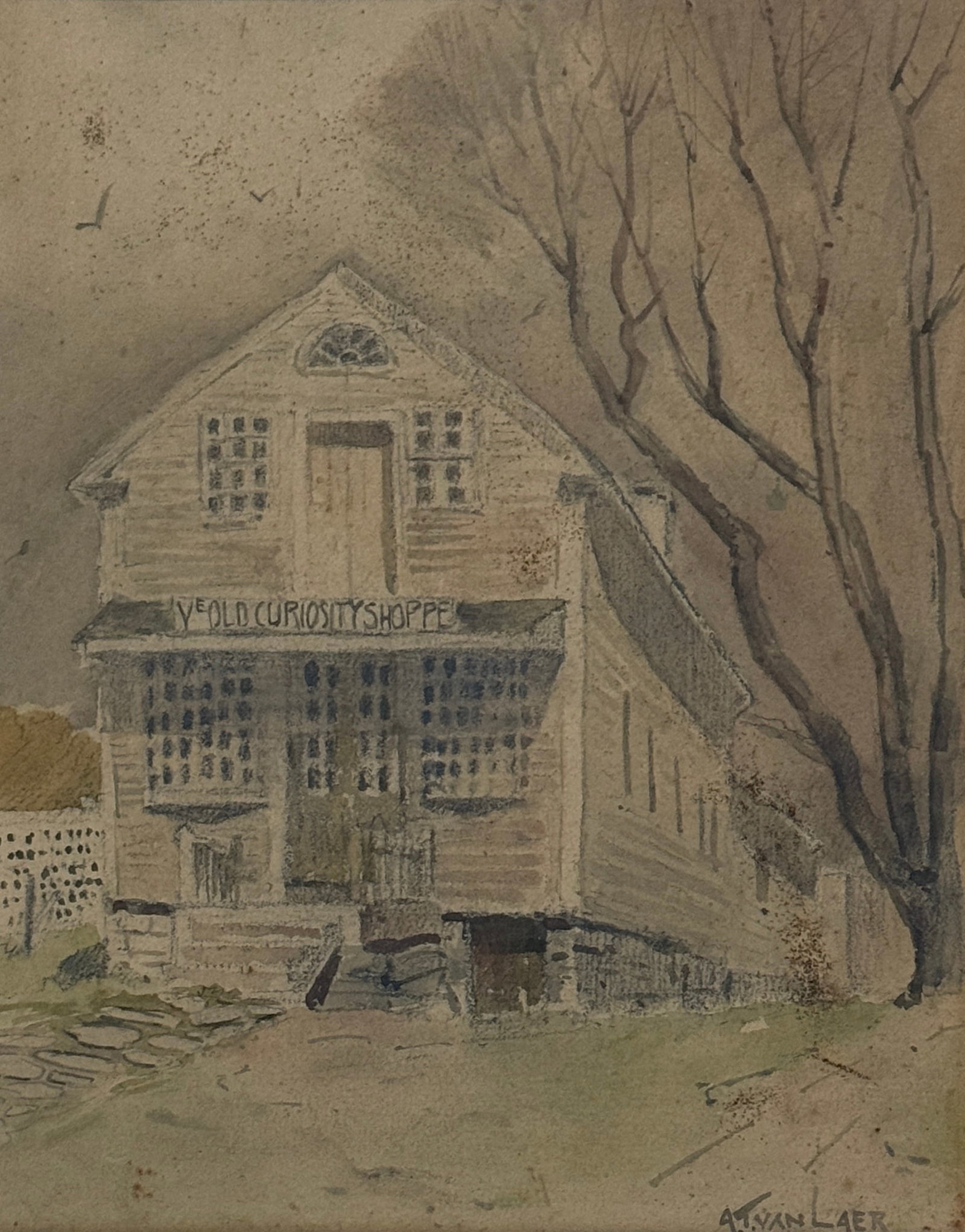 Alexander Theobald Van Laer ( 1857 - 1920 ) American (1 of 3)