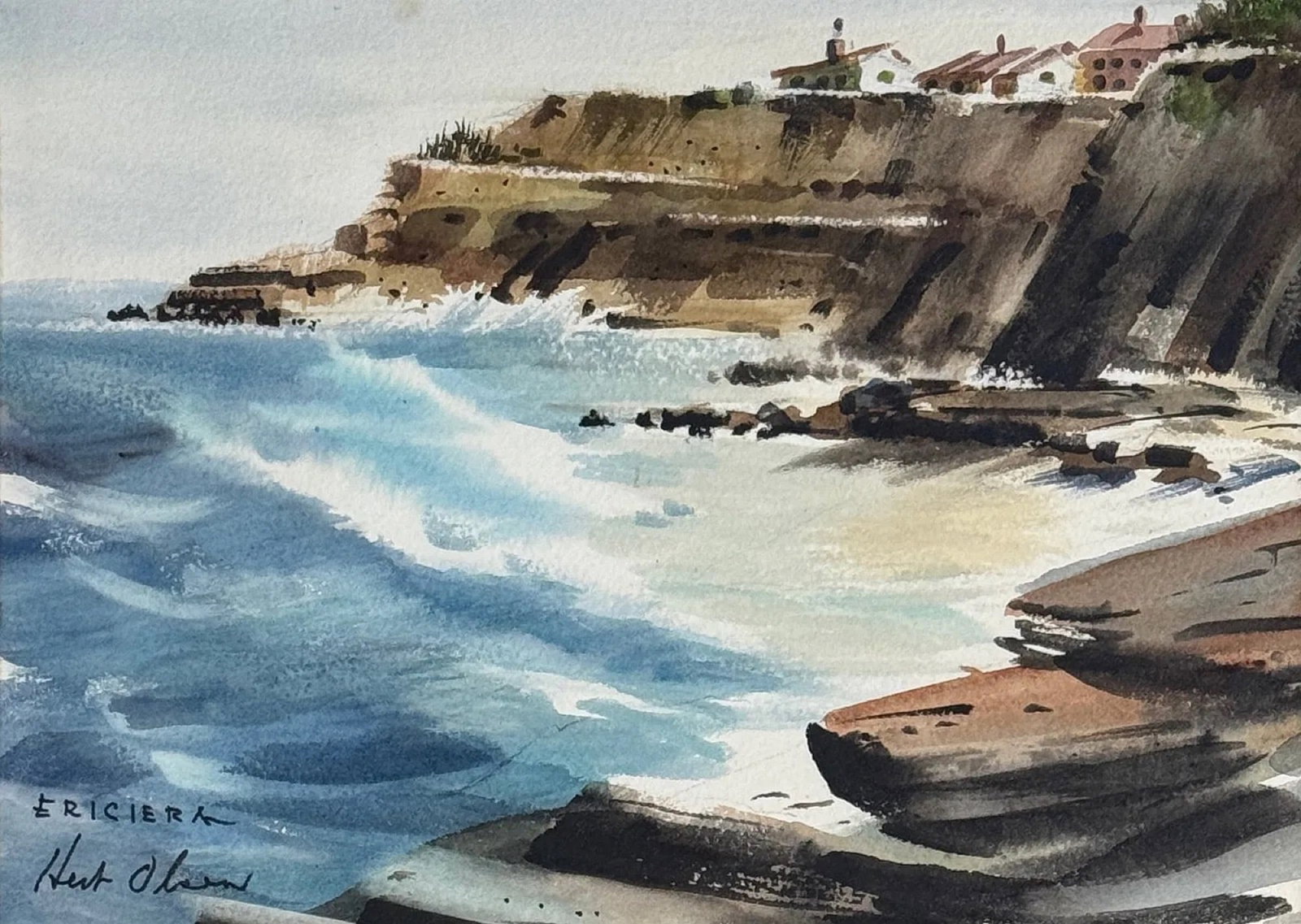 Herb Olsen (1905 - 1973) "Ericiera" (1 of 3)