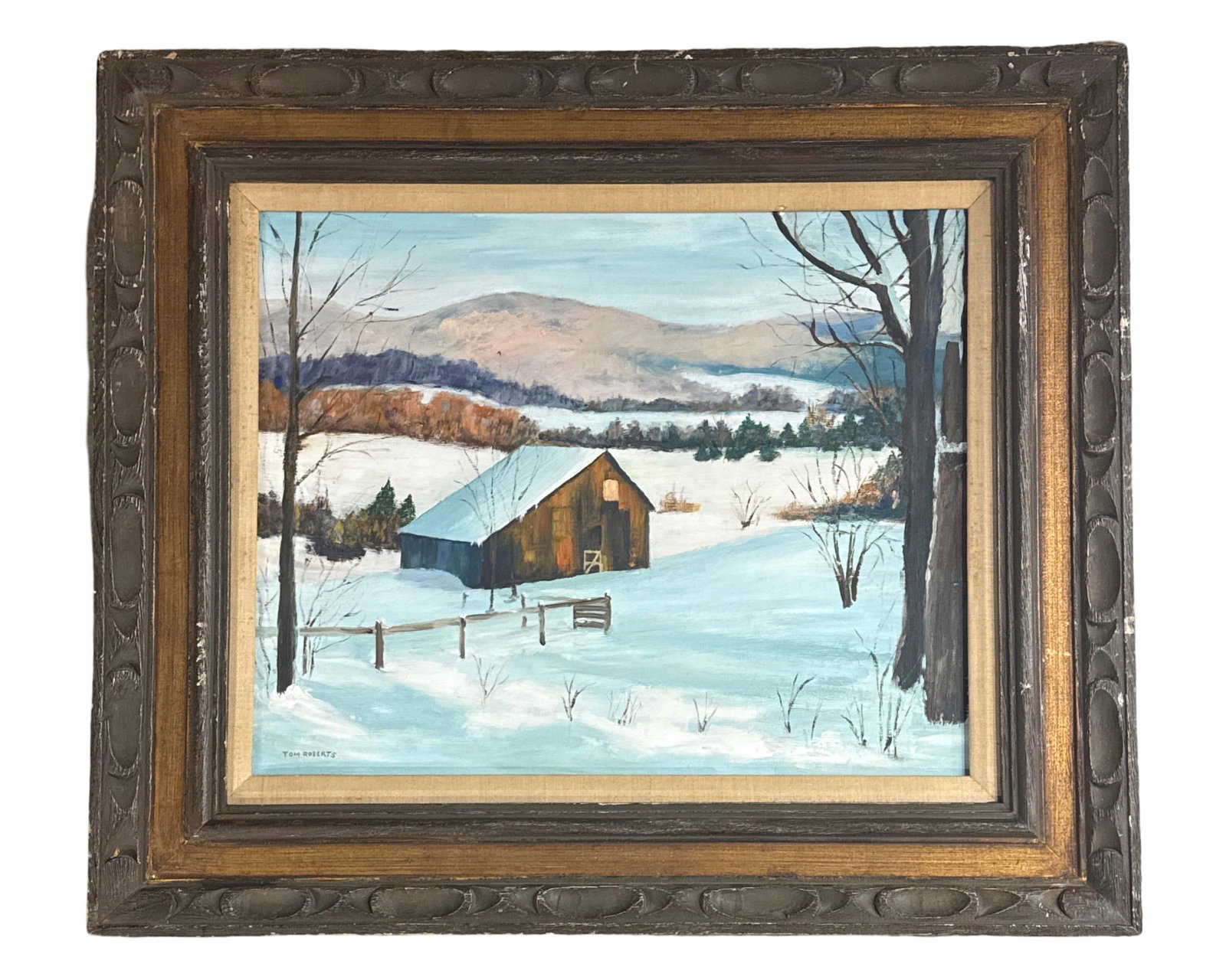 Thomas Keith Roberts (1909 - 1998) Canada: Thomas Keith Roberts (1909 - 1998) Canada, Oil on board, Signed , measures 20 x 24 inches.