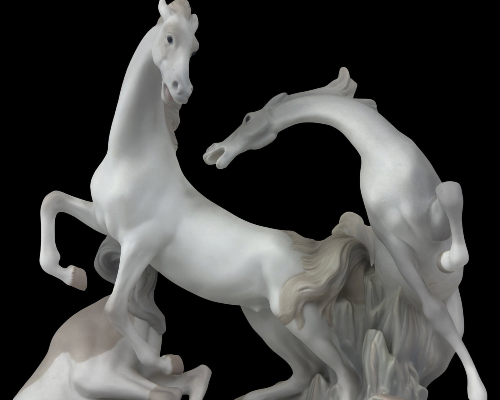 Lladro Spanish Porcelain Horses Statue Model #1022 (1 of 5)