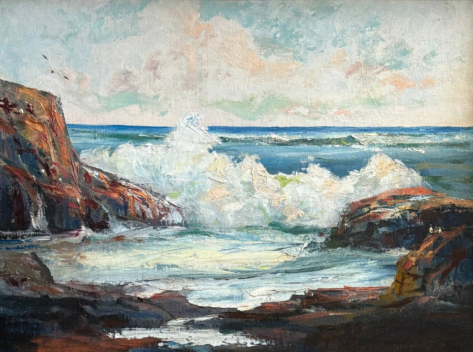 Paul Daugherty (American, 20th century) Carmel (1 of 3)