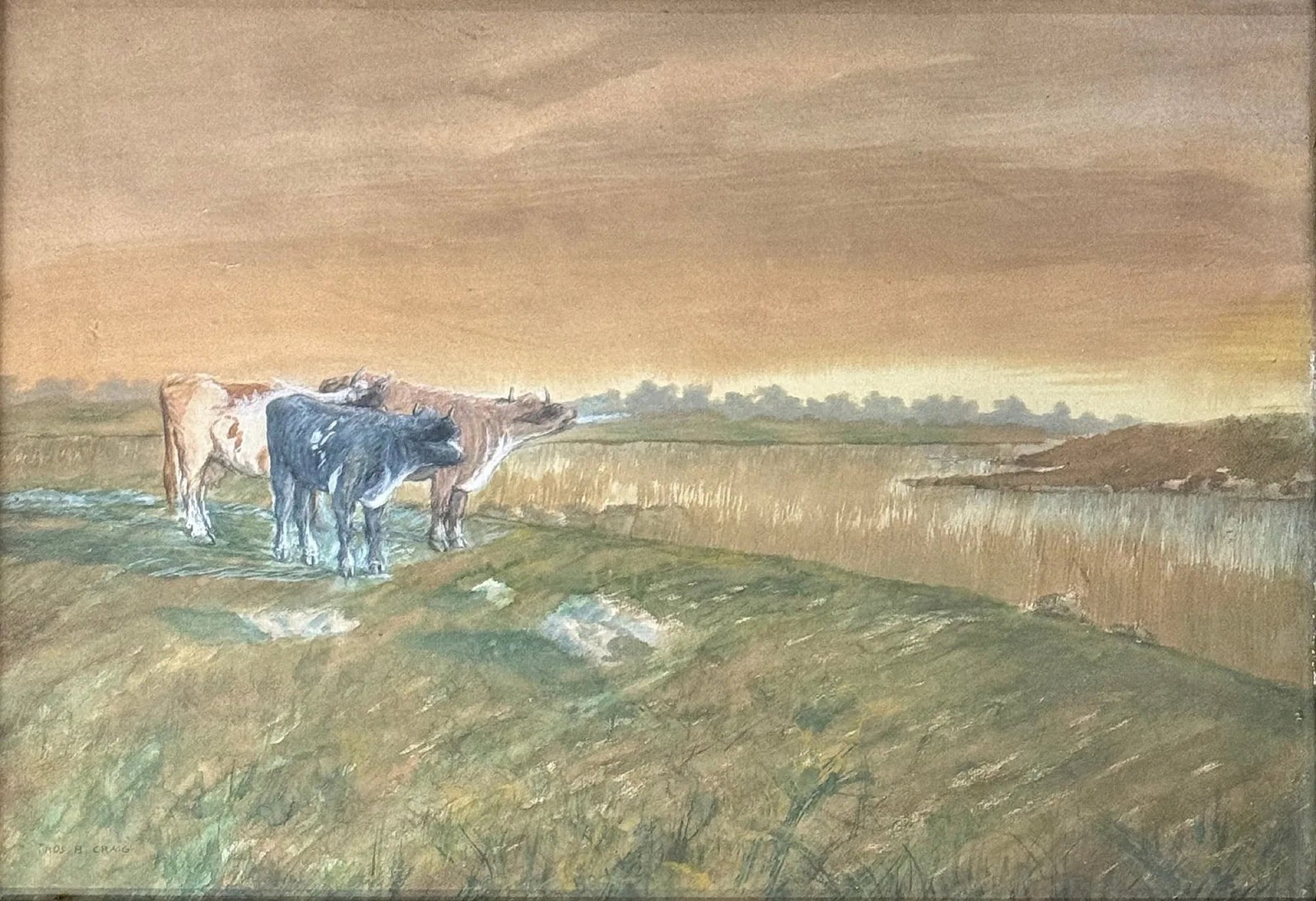 Theodore B. Craig (early 20th century): Theodore B. Craig (early 20th century)Watercolor on paper, signed , measures