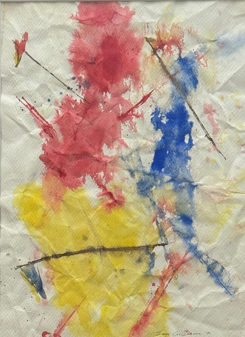 Sam Gilliam (1933 - 2022) American attributed (1 of 3)