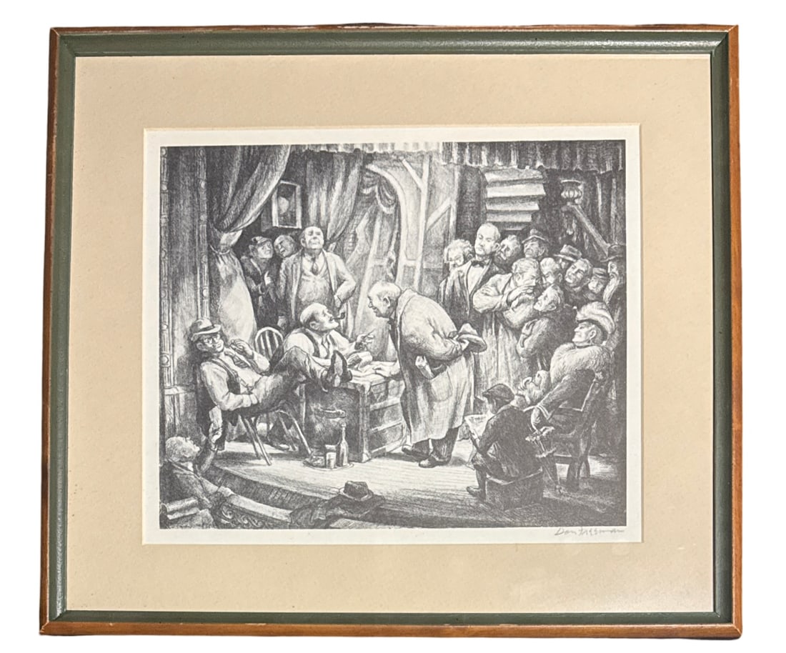 Don Freeman (American 1908-1978)- ''Casting For Character' - 2