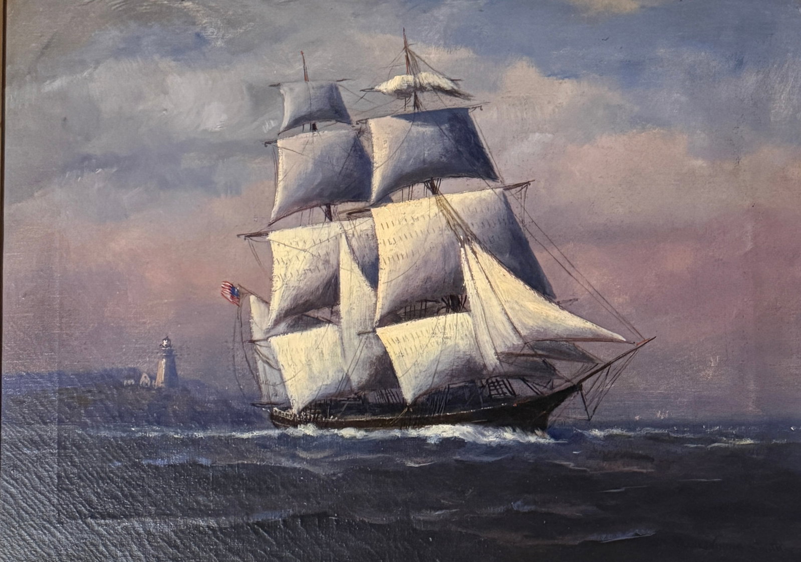 Frank Vining Smith (1879 - 1967) Marine Painting (1 of 3)