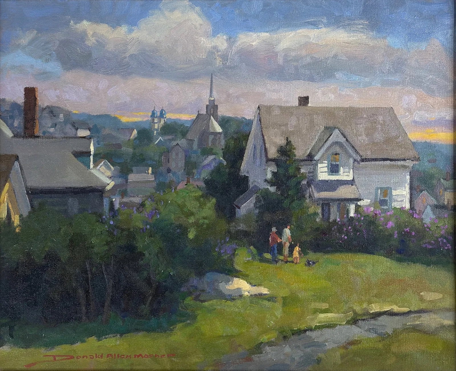 Donald Allen Mosher (1945 - 2014) View of Gloucester (1 of 3)
