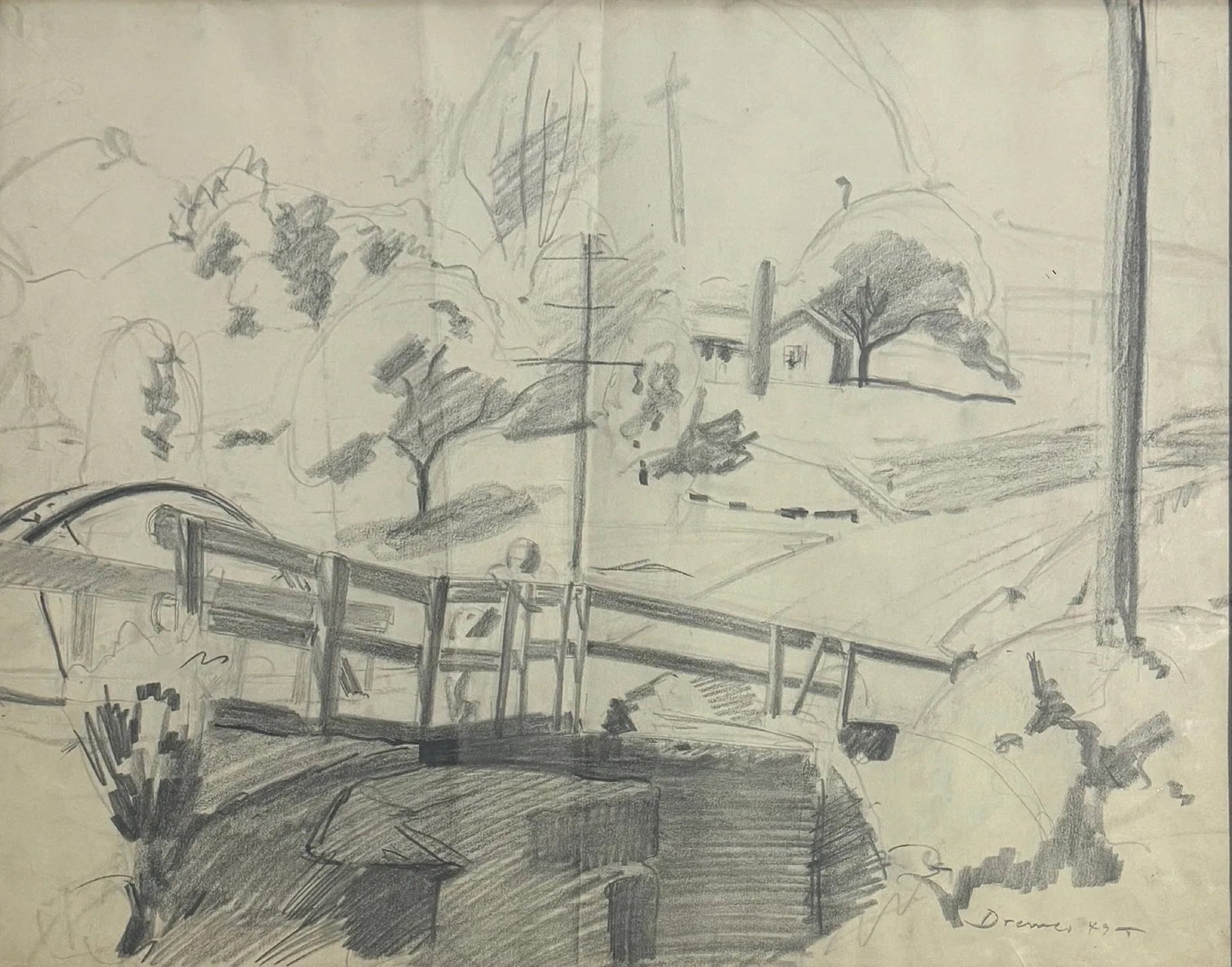 Werner Drewes (1899 - 1985) American (1 of 3)