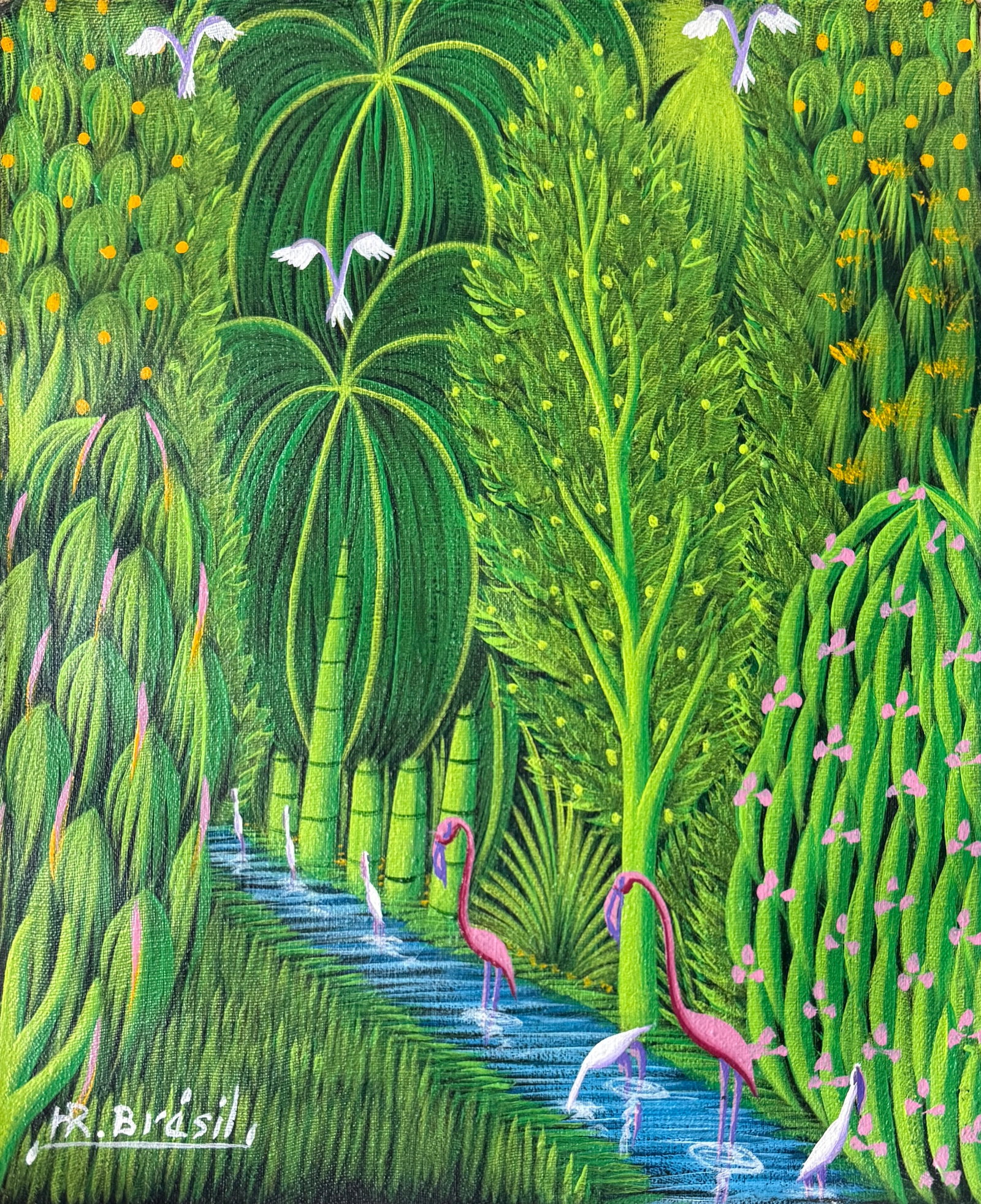 Henri Robert Bresil (1952 - 1999) Haitian (1 of 3)