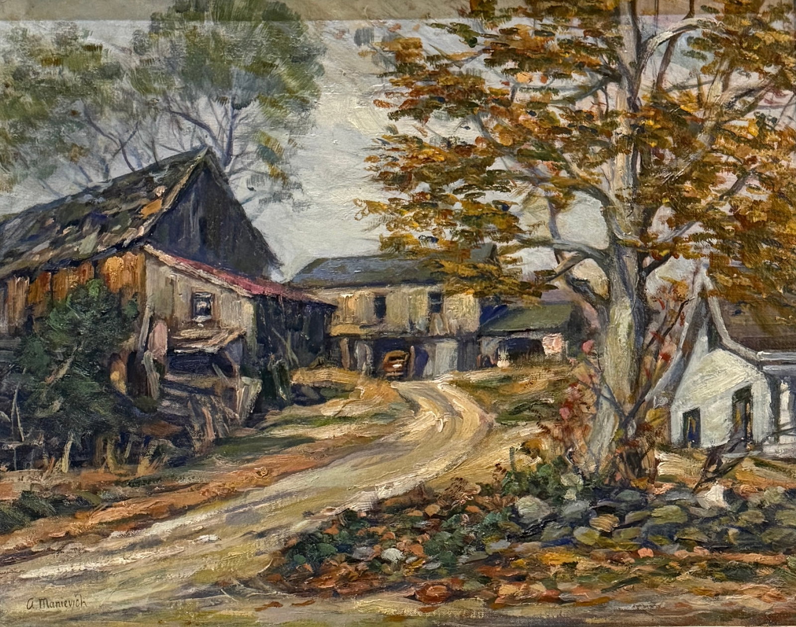 Abraham Manievich (1881/83- 1942) American/Russia (1 of 3)