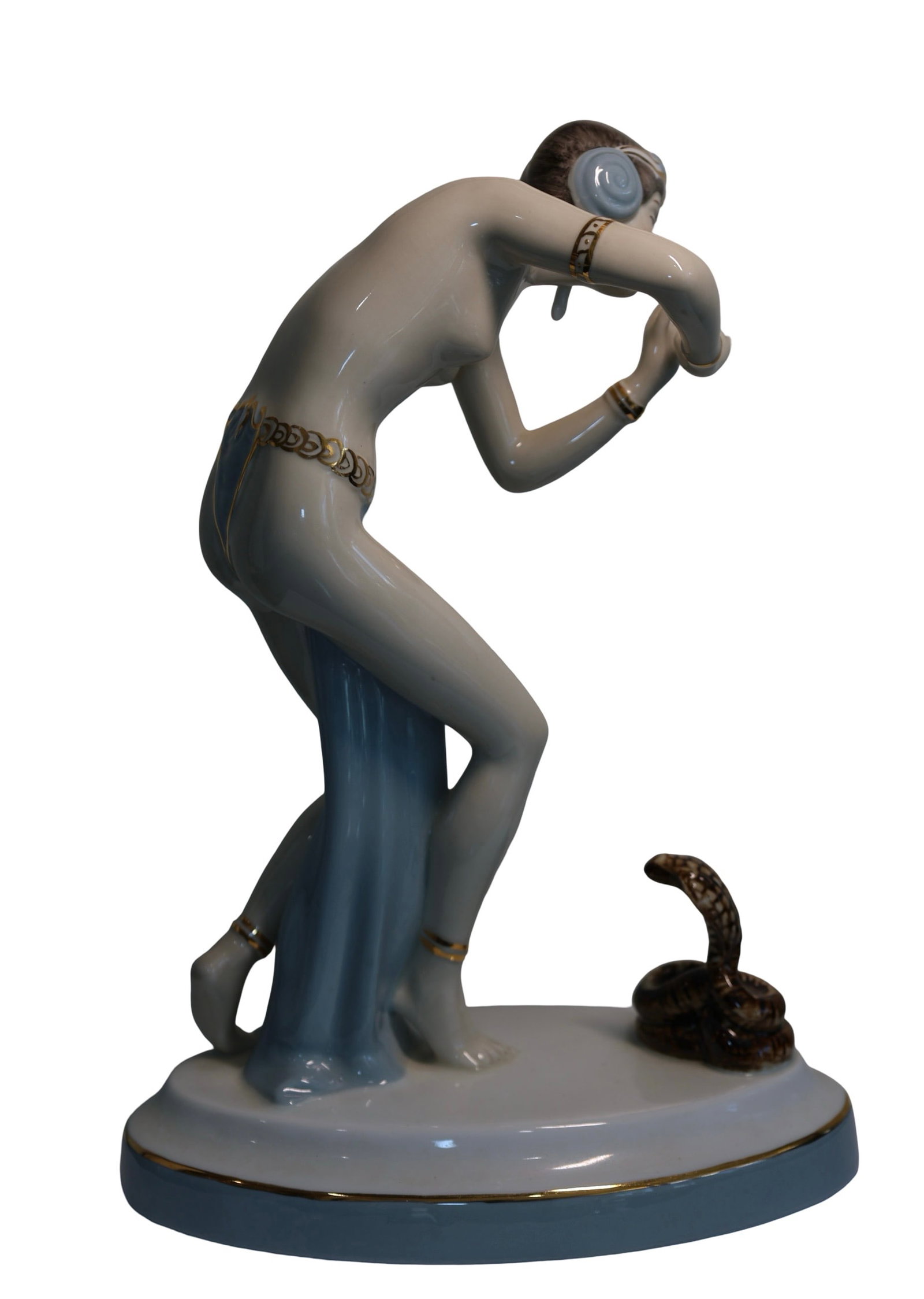 Royal Dux Snake Charmer - 5
