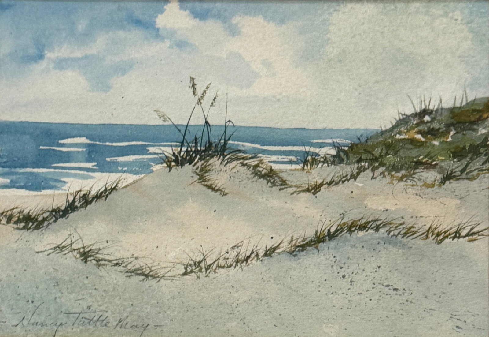 Nancy Tuttle May (1940- ) American " Dunes" (1 of 3)