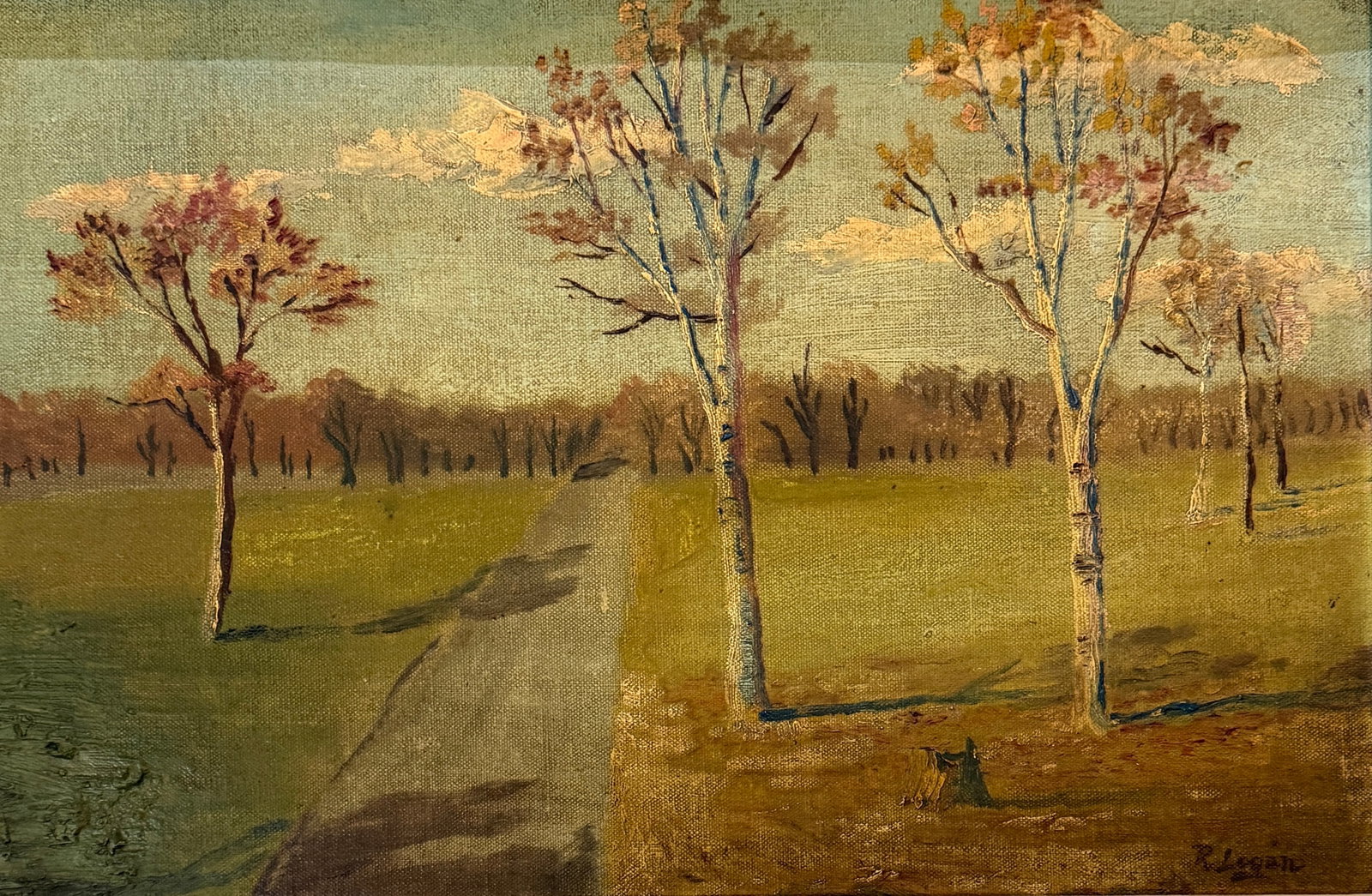 Robert Henry Logan (American | 1874 - 1942) Landscape (1 of 3)