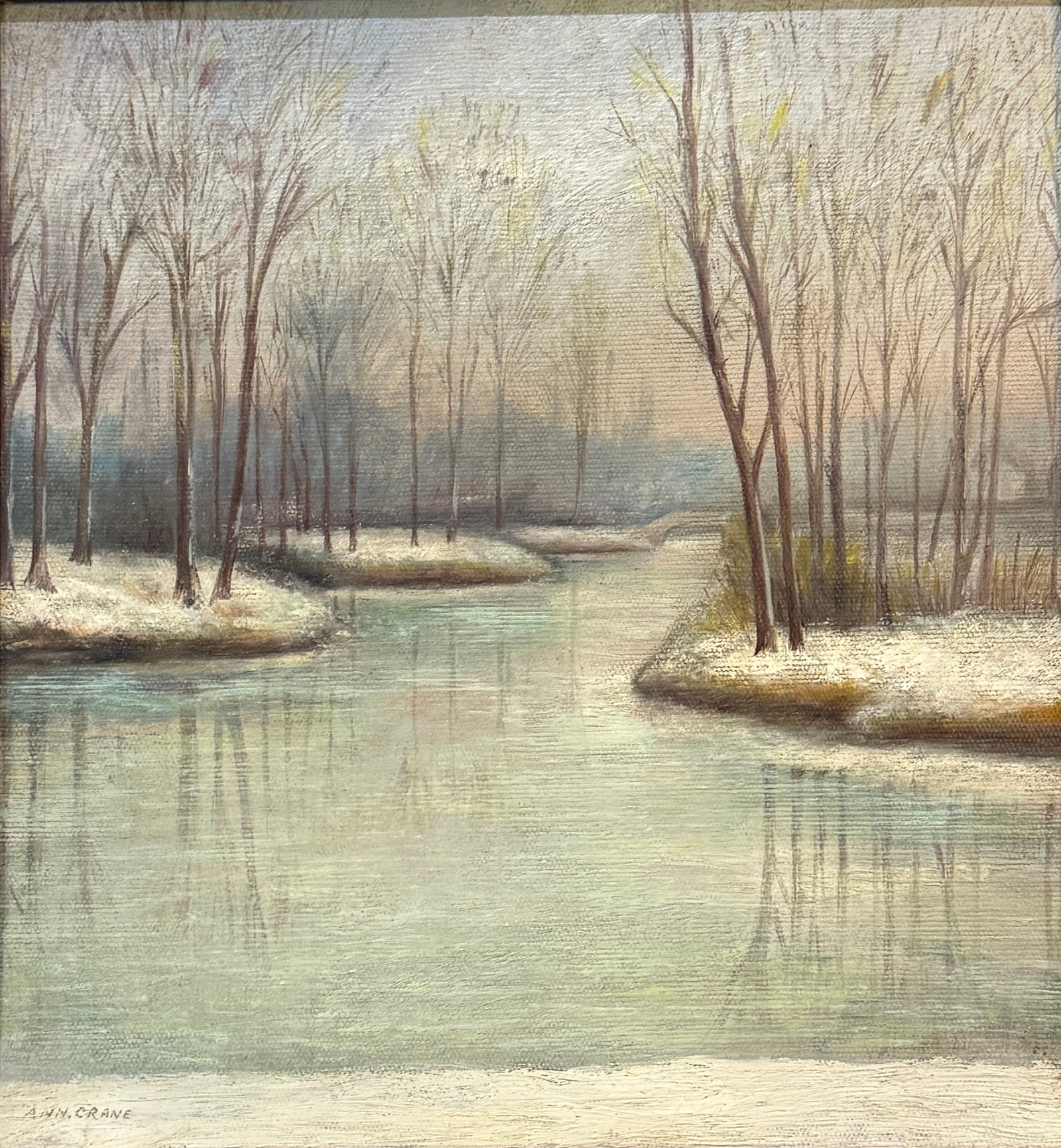 Anne Brainerd Crane (1881 - 1948) American " Whinter " (1 of 3)