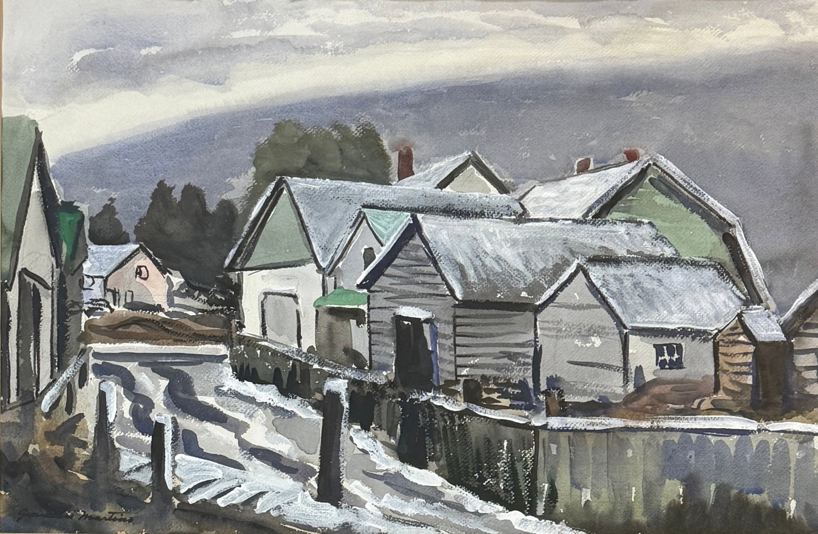 Giovanni Martino(American | 1908 - 1998) " Snow" (1 of 3)